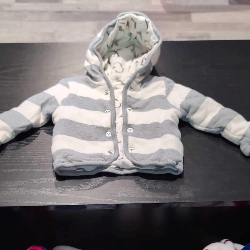 Burt's Bees Reversible Baby Jacket